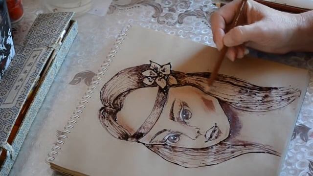***. Хна и гуашь.