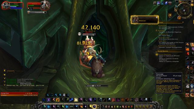 Rare Npc Bilebrain wow legion