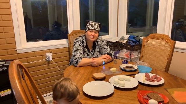 Зятю Американцу не нравиться. Простой крестьянский ужин ? . A simple peasant dinner