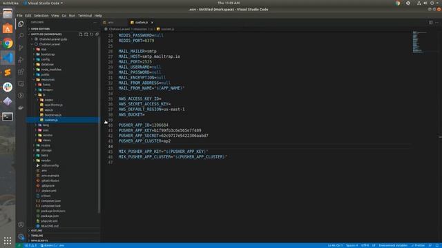 Chatvia - Laravel Pusher Chat App Installation.