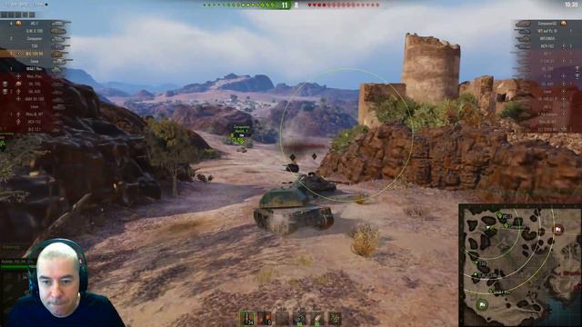 World of Tanks - Королевская охота на Caernarvon Action X