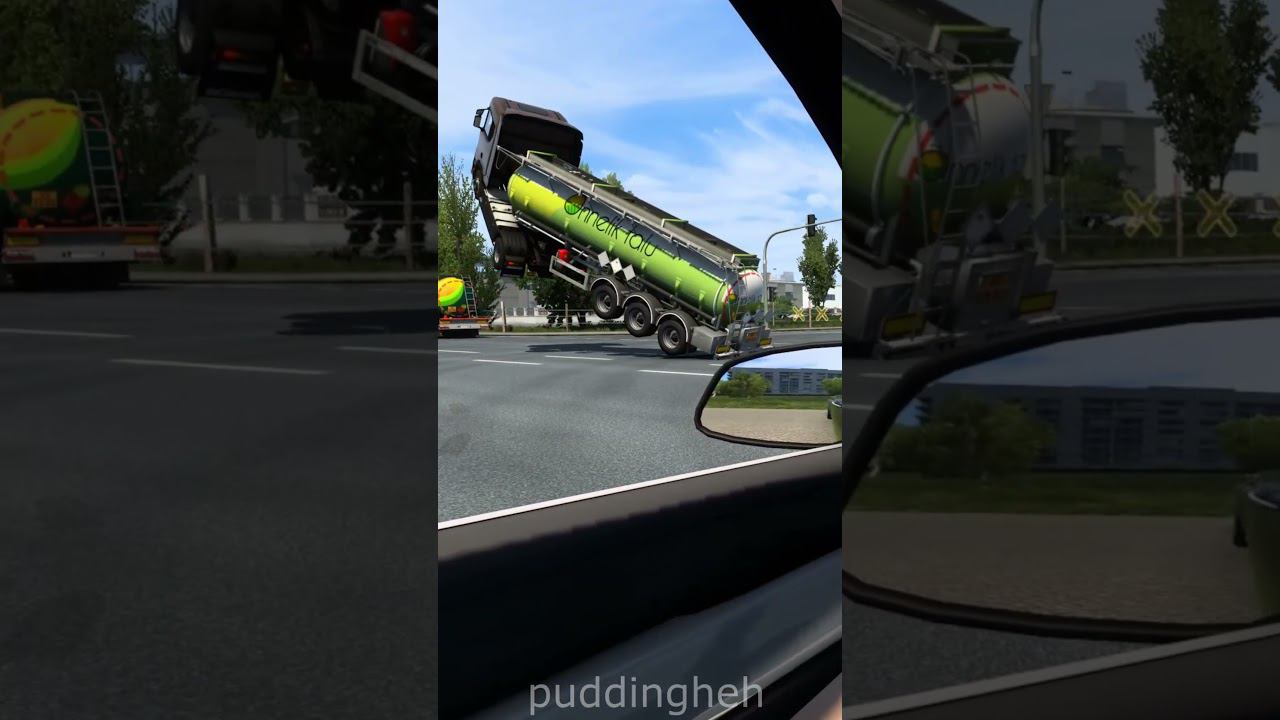 Вот это трафик Shorts  Euro Truck Simulator 2