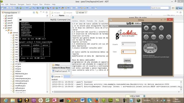 mysql con android codigo fuente