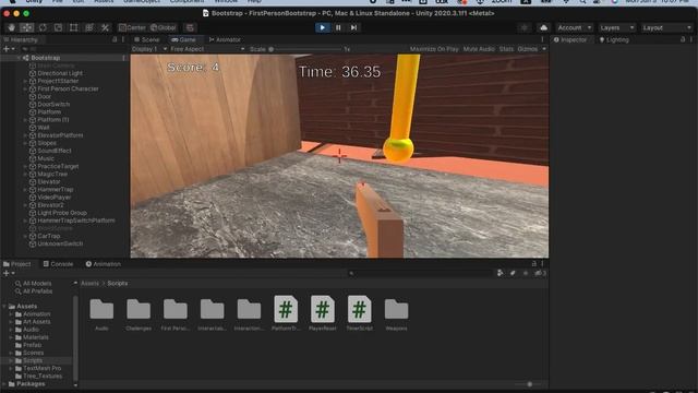 Yaoxing Yi - Unity Bootstrap Project