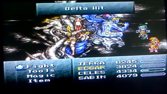 Final Fantasy VI (6) Last Boss- All Tiers and Kefka (Playstation One)