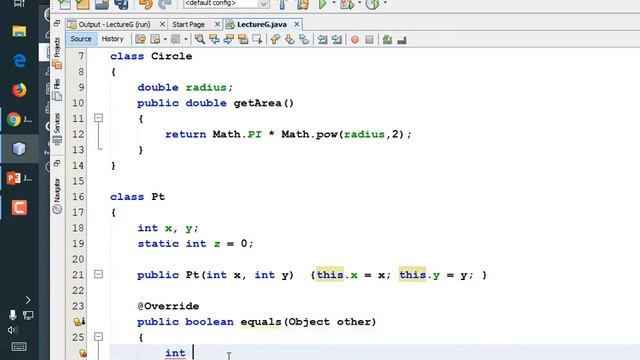 CIT2613#2911 Lecture G Rec 02 11 20   Chapter 8   stubs and equal methods