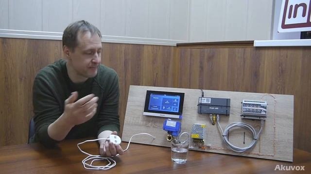 Монитор Akuvox для домашней автоматизации  защита от протечки