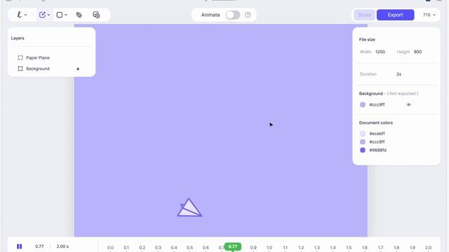 Lottielab Beta update 1 - Curved Motion Path, Templates and more....
