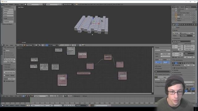 Intro to Animation Nodes  Creating a Chladni Plate in Blender