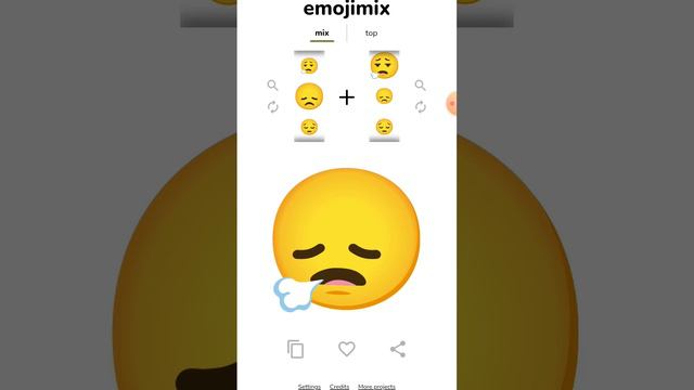 приложение Emoji Mix