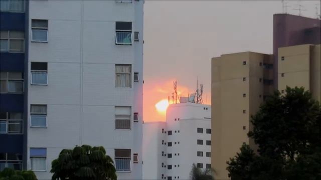 Canon sx520 HS teste de zoom (testing on sunset)