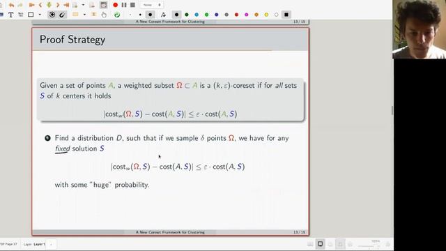 A New Coreset Framework for Clustering (David Saulpic)