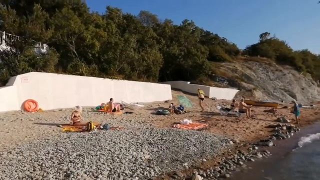 Кемпинг "Парус" вид на Кабардинку, Цемесскую бухту и Новороссийск