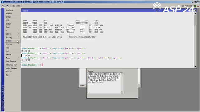 Скрипт, выполняющий действия в определенное время