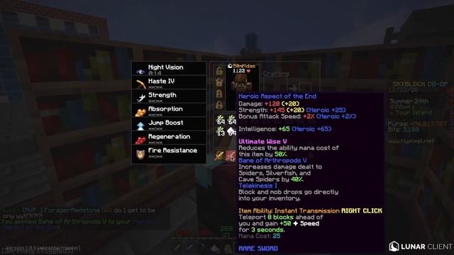 how to remove enchantments from hypixel skyblock items