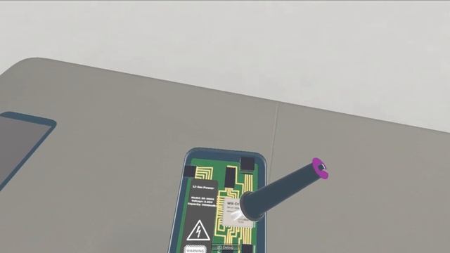 Электроника WSR в виртуальной реальности VR