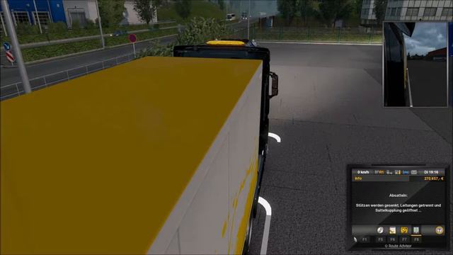 Euro Truck Simulator 2 (1.35.1.31s) - wie war das mit der Flycam?