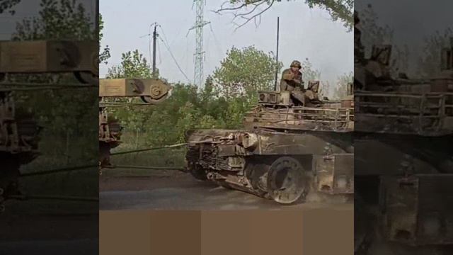 ВС РФ эвакуировали первый американский танк М1 Abrams с линии фронта на авдеевском участке.