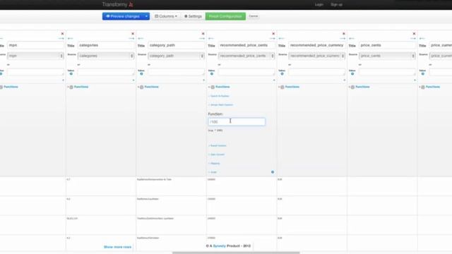 Synesty Screencast #2: How to convert a CSV to XLS in your browser without coding
