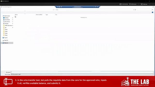 Jack Henry Outbound Wire Processing: Banking & Credit Union Robotic Process Automation + AI