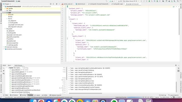 Firebase Authentication Kotlin Android 2021  1/2