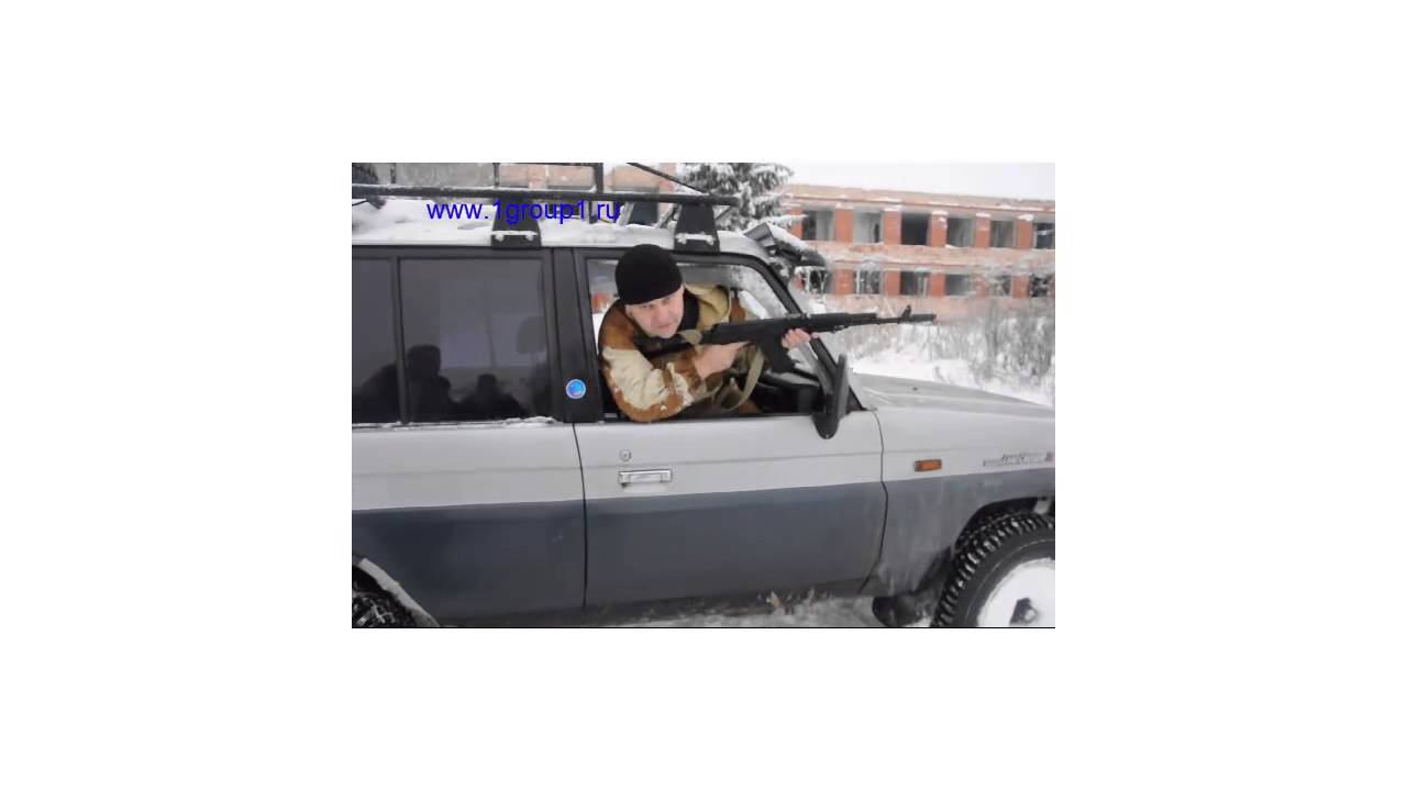 Техника стрельбы из автомобиля / Shooting from the car