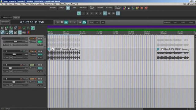Параллельная Обработка Барабанов - Parallel drum processing