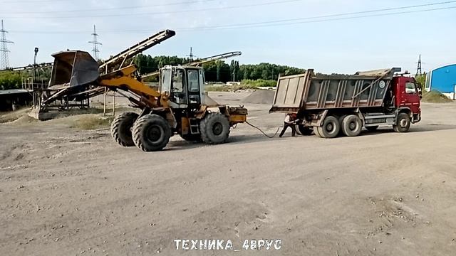 Погрузчик Амкодор никак не хотел ехать в ремонт...!