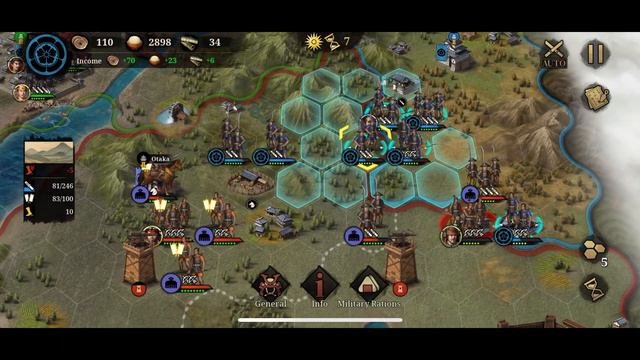 Great Conqueror 2: Shogun - Gameplay Android  iOS