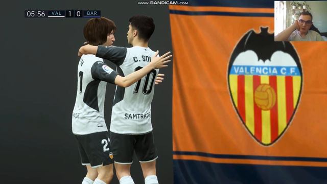 Valencia vs Barcelona FIFA 22 My reactions and comments