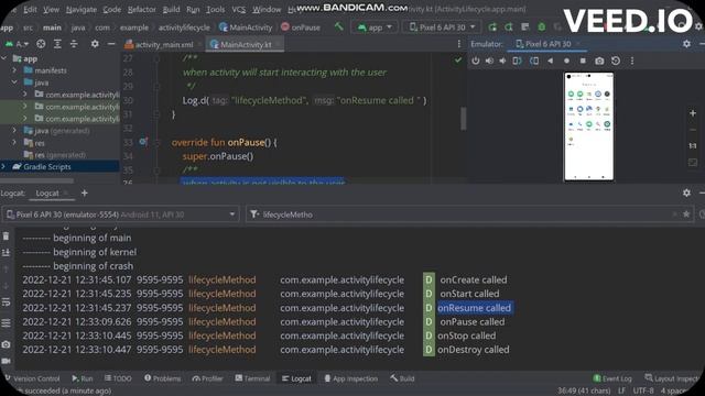 ActivityLifecycle inAndroid, Beginners of Android