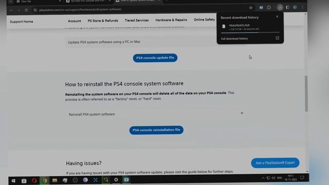 Cannot start the Ps4 | Error CE-34335-8 | Cannot access system storage