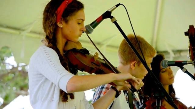 "Tipping Back the Corn" ~ Strictly Strings @ Blowing Rock Park ... July 5, 2015