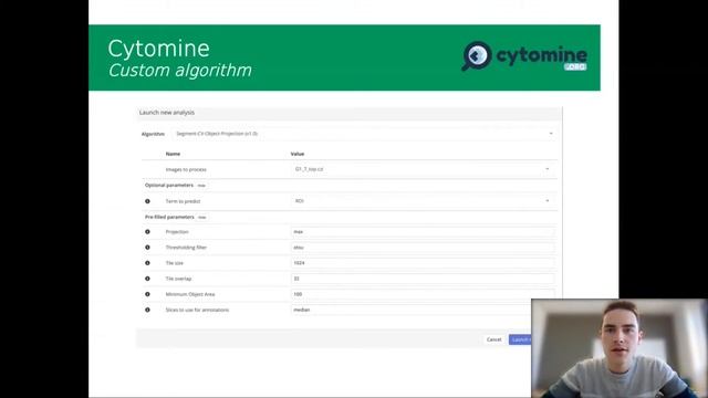 Annotation with LABELME and CYTOMINE