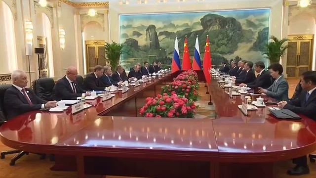 Встреча Путина с Си Цзиньпином в КНР