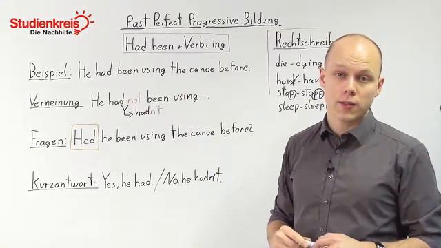 Past Perfect Progressive: Bildung und Übungen! | Englisch verstehen mit dem Studienkreis