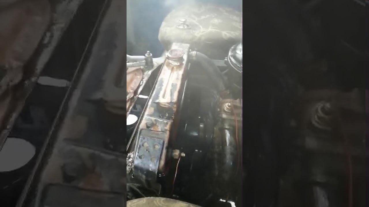 Пробитая прокладка гбц змз 402. Уаз буханка.