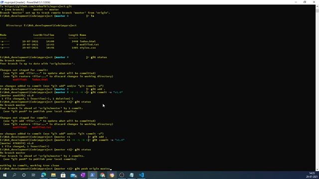 5  Working with GITHUB