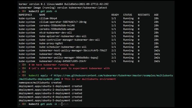 How to Install KubeArmor? | Oct 2021