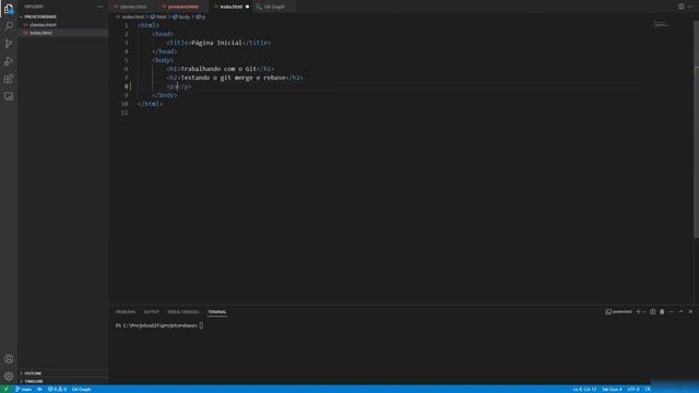 Git e Github - Merge X Rebase - Aula #5