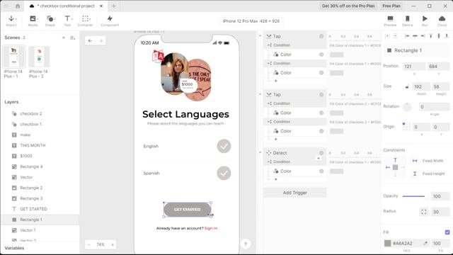 How To Add Realistic Conditional Logic To Figma Prototype  Figma and Protopie 2022