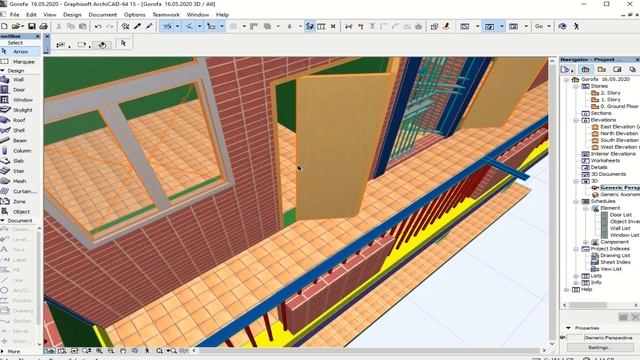 Live Drawing With Archicad A Beautiful Apartment House |Sachem Kenya
