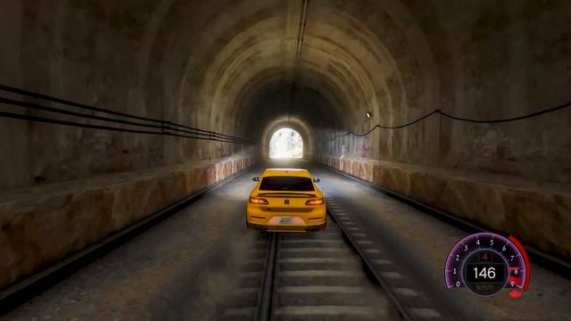 Volkswagen Ailesi Arabalar Hızlı Trenle Çarpışıyor !!! Örümcek Abi ile GTA 5
