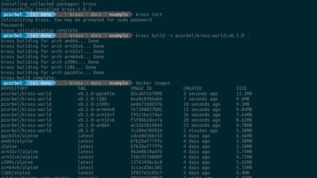 How to use kross to multi-arch all the things