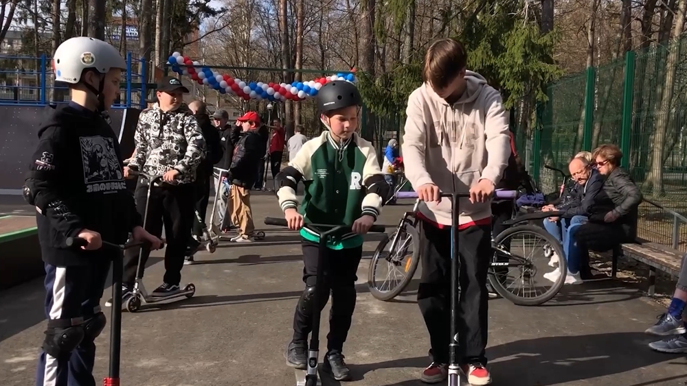 В Зеленогорске открыли новую скейт-площадку