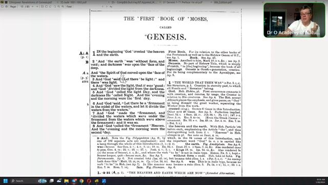 556. 21.01.2024.  Библия, Genesis 1.4 - 1.8, Воскресные чтения Золотой Книги.