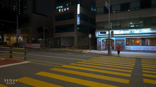 Ночная прогулка по Сеулу от Хондэ до улицы Мангвондон-дон - Ночная жизнь Кореи в формате 4K HDR
