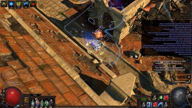 Path Of Exile 3.8 vaal arc + vaal storm call