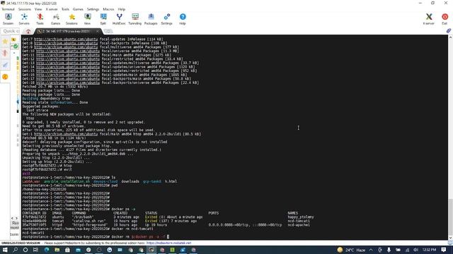NCD12210H14 Docker TASK 9 21 1 22