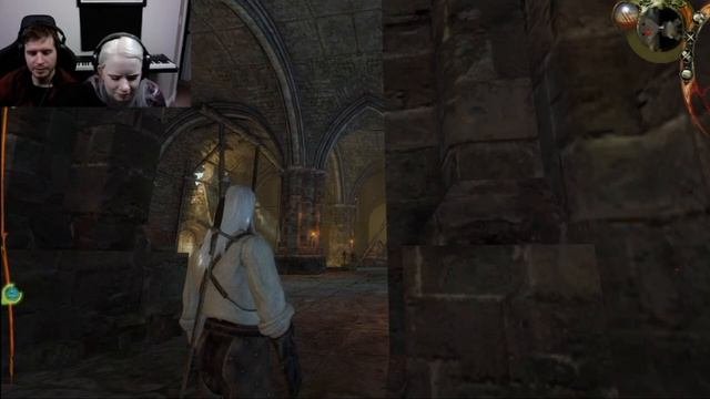 Blind Girl Plays: The Witcher Part 2 Stream Play-Through